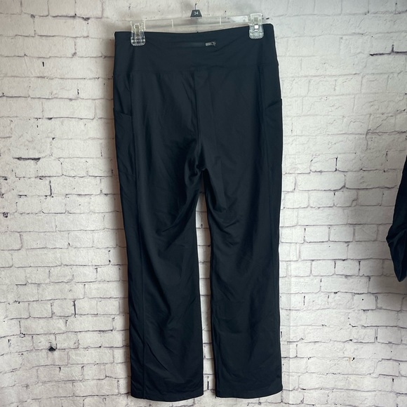 J. Jill size small petite fit performance boot cut pants black - Picture 2 of 7